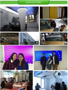 Hot bán mô hình tùy chỉnh <span class=keywords><strong>Stretch</strong></span> phim Trần UV in trần trên PVC mờ trắng trang trí phim - Product Image 6