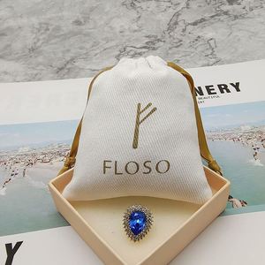 Custom Size Twill Cotton Handbag Shoes <b>Gift</b> Packaging 100% Cotton Drawstring Dust Bags - Product Image 2