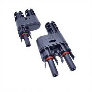 T2 ソーラー逆流防止コネクタ 1500V DC 防水 50A ソーラーパネルスプリッター PV ソーラープラグ 50A 太陽光発電パネル用 - Product Image 2