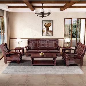 Venta Directa de Fábrica de Muebles, Juego de Sofás de Madera Maciza de Estilo Chino Simple - Product Image 4