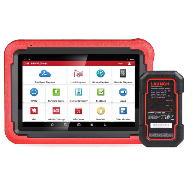 EU Warehouse LAUNCH X431 Pros V5.0 OBDII  Scanner ECU Coding Full System Professional Car Diagnostic Tool 2 Years Free Update