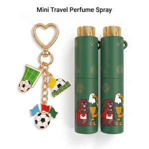Vietnam WeWood Travel <b>Perfume</b> Spray Bottle With Football Charm Fans Gift Mini Refillable <b>Atomizer</b> Pocket Vial - Product Image 1