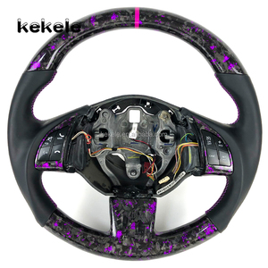 Volante di Alta Qualità Personalizzato in Fibra di Carbonio Forgiata Viola per <span class=keywords><strong>Fiat</strong></span> 500 - Product Image 4