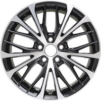 Jante en alliage d'aluminium pour Toyota Camry SE 2018 2019 2020 ALY75221U45N Remplacement direct Finition noire usinée