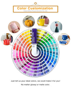 Kustom lucu cetak Panda keramik cangkir berubah warna sensitif panas - Product Image 5