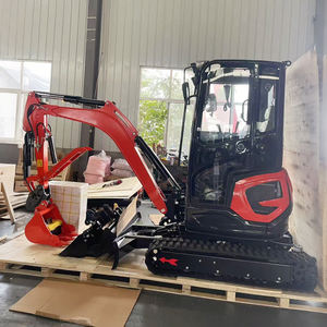 Produk laris CE EPA Euro 5 ekskavator Mini 2.5 Ton perayap taman penggali Mini hidrolik halaman pertanian renovasi Bagger - Product Image 1