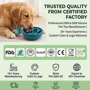 Ciotola Slow Feeder <span class=keywords><strong>per</strong></span> <span class=keywords><strong>Cani</strong></span>, Ciotola Calmante <span class=keywords><strong>per</strong></span> Lick, Palla Interattiva <span class=keywords><strong>per</strong></span> Snack, Multiuso <span class=keywords><strong>per</strong></span> Alleviare l'Ansia di <span class=keywords><strong>Cani</strong></span> e Gatti - Product Image 5
