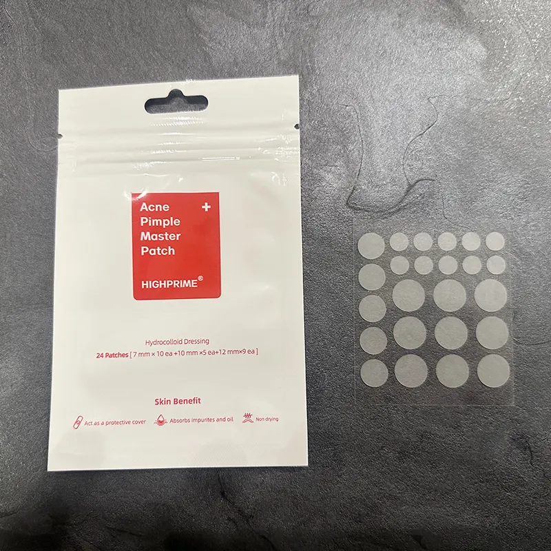 Quick   Easy Blemish  Zit  Spot Treatment Patch Intensive Oval-Shaped Hydrocolloid Pimple Patch with Tea Tree Oil