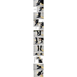 Casual <b>Shoes</b> High Top PU Breathable Comfortable <b>Soft</b> <b>Sole</b> Light Student Sneaker - Product Image 6