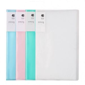 <b>A4</b> Size 50% Recycled 40 Pocket Plastic Sleeves Presentation Display Book Storage Case Portfolio Art <b>Folder</b> - Product Image 3
