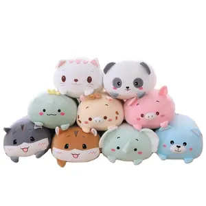 Wholesale Cartoon Animal Plush Toy Super Soft Stuffed Animal Doll Long Hold Pillow Cute Cushion