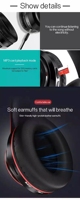Casque de jeu sans fil B39, écouteurs avec carte mémoire Tf, bandeau avec Microphone