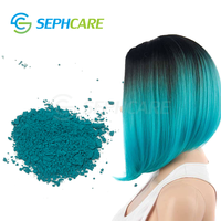 Pigment thermochromique de qualité cosmétique, sensible à la température, changeant de couleur pour les cheveux