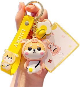 Vente en gros Pvc Caoutchouc 3d Anime Cartoon Porte-clés Caoutchouc Dragons <span class=keywords><strong>Ball</strong></span> Porte-clés - Product Image 3