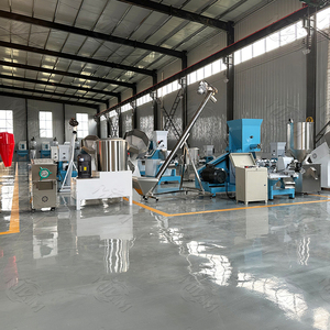 เครื่องอัดรีดอาหารไฟฟ้าแบบสกรูคู่อัตโนมัติสำหรับสุนัขปลาประกอบด้วยปั๊มเครื่องยนต์เกียร์แบบลอยสำหรับสุนัขฟีดมอเตอร์ - Product Image 5