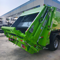 Camion à ordures compacteur Isuzu 4X2 15m³ à benne basculante, personnalisation pour le commerce extérieur