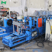 Machine de profilage de cadres de panneaux solaires industriels 1,5(±0,03)~2,5(±0,03) mm pour la fabrication de systèmes de support de couleur bleue