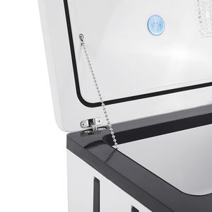 12V 24V portátil pequeño coche nevera congelador Color blanco <span class=keywords><strong>Mini</strong></span> coche refrigerador para Camping senderismo - Product Image 3