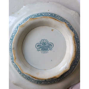 Plat à légumes gris or du milieu du XIXe siècle, assiettes de restaurant personnalisables, plateau à dessert durable, 50 pièces MOQ, fabriqué en matériau PC durable - Product Image 2