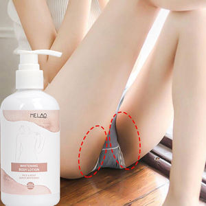 MELAO Crème hydratante éclaircissante pour la peau noire Vitamine C <span class=keywords><strong>Lait</strong></span> éclaircissant Crème pour le corps et le visage pour femmes et hommes Peau sèche - Product Image 5