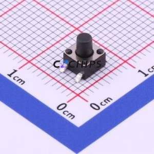TS-1109S-C-E Tactile Switch SMD-4P,4.5x4.5mm Switch Single Pole Single Throw Round Button 2.6N Vertical Mount - Product Image 1