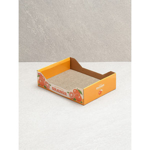 Scratcher per gatti urlo scatola arancione - Product Image 1