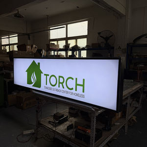 6*4FT/183*122cm Custom 3D LED Signs for Business Outdoor Aluminum Logo <b>Light</b> Box High Brightness Burger Chicken Milk Tea Coffee - Product Image 3