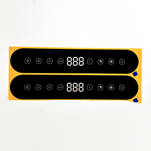 Clavier à membrane personnalisé durable avec impression adhésive, membrane PET PC, circuits imprimés en argent ou en cuivre - Product Image 1
