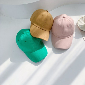 Cappellino da Baseball in Cotone Liscio a 6 Pannelli per Bambini, Cappello Sportivo alla Moda con Protezione Solare, Ricamo Personalizzato, <span class=keywords><strong>12</strong></span> Colori Solidi, Oro - Product Image 2