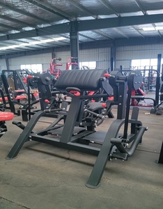 Dispositif d'entraînement lourd chargé de plaque d'équipement de forme physique d'utilisation de gymnase commerciale Offre Spéciale trois angles <span class=keywords><strong>Biceps</strong></span> Curl - Product Image 1