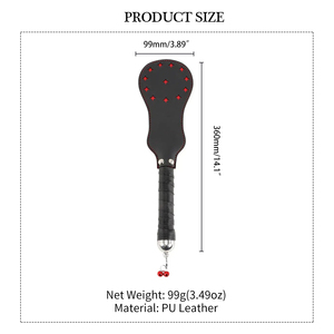 BONDAGE GEAR PU cuero BDSM paleta látigos con campanas fetiche Bondage esclavo juguetes <span class=keywords><strong>sexuales</strong></span> para adultos Juguetes Sexual adulto tipo SM - Product Image 2