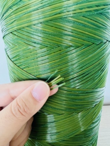 Fil monofilament PE <span class=keywords><strong>Gazon</strong></span> synthétique <span class=keywords><strong>Gazon</strong></span> Matière première <span class=keywords><strong>Gazon</strong></span> artificiel fibrillé bleu rouge Pelouse bouclée - Product Image 3