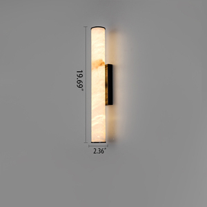 OEM all'ingrosso moderna linea di alabastro lampada <span class=keywords><strong>da</strong></span> <span class=keywords><strong>parete</strong></span> americana classica cilindrica alabastro muro applique per soggiorno <span class=keywords><strong>camera</strong></span> <span class=keywords><strong>da</strong></span> <span class=keywords><strong>letto</strong></span> - Product Image 2