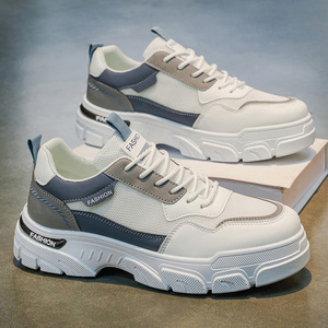 Nouvelles Chaussures Décontractées Respirantes en Maille pour Hommes Printemps 2026, Bottes à Semelles Épaisses pour Hommes, Chaussures pour Hommes - Product Image 2