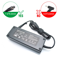 Adaptateur d'alimentation pour ordinateur portable 120W 18.5V 6.5A, chargeur 7.4*5.0mm pour h HDX HDX18 AC PD3.0 QC4.0, chargeur portable