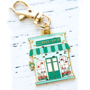 Chaveiro personalizado de fábrica na China, chaveiro com desenho livre, chaveiro esmaltado para café, chaveiro de construção - Product Image 4