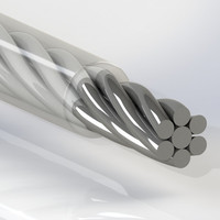 Câble métallique en acier inoxydable 304 d'usine avec plusieurs structures et diamètres de 0.8mm à 40mm, remise de grande quantité