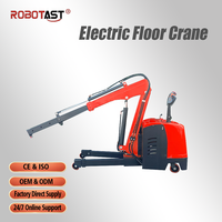 Mini-grue de levage électrique portable 1,2T pliable avec chargeur de batterie