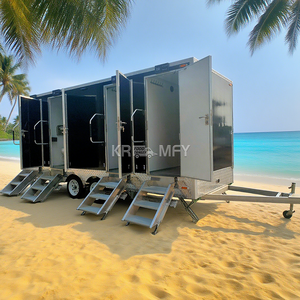 Meilleur prix 2025 pour les toilettes publiques mobiles, toilettes portables, remorque de toilettes - Product Image 4