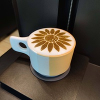 Imprimante à latte art EVEBOT EB-Pro pour les heures de pointe des cafés, vitesse rapide 5-15 secondes par tasse