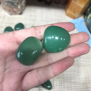 Wholesale 20-30mm Crystals Healing Stones Natural Green Aventurine Tumbles Stones For Sale