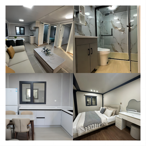 Großhandels preis modulare Flat Pack Container Haus Scheune Häuser zweistöckige Flat Pack Haus mit Bad Luxus faltbares Haus - Product Image 4