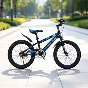 Children's Steel Mountain <strong>Bike</strong> <strong>20-inch</strong> Lightweight <strong>Boys'</strong> &amp; Girls' Bicycle with 6-Speed Gears for 3-12 Years Includes Accessories - Product Image 1