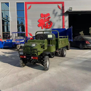 Triciclo Motorizzato a Quattro Ruote Motrici Completamente Chiuso con Cassone Ribaltabile Diesel per Agricoltori e Consegna Merci Transfrontaliere - Product Image 2