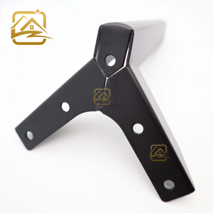 Black Legs for Bed Cabinets Golden 12cm/15cm <b>Cheap</b> <b>Sofa</b> Iron Heavy Legs for Furniture - Product Image 3