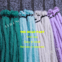 Extensions de cheveux au crochet pour dreadlocks faites à la main Hip-Hop Loc Style Soft Faux Locs Extensions pour femmes/hommes