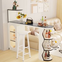 Meuble de salon moderne en marbre avec 5+ compartiments, durable et écologique