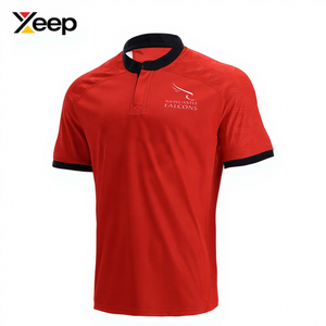 เสื้อฟุตบอลผู้ชาย XEEP รุ่นปรับแต่งได้ XC-SU-59 ผ้าโพลีเอสเตอร์ระบายอากาศดี พิมพ์ลายด้วยความร้อน แห้งเร็ว ทรงคลาสสิคเข้ารูป OEM - Product Image 1