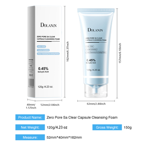 <span class=keywords><strong>Nettoyant</strong></span> <span class=keywords><strong>Visage</strong></span> Moussant en Capsules OEM à Marque Privée, Zéro Pores, PHA AHA BHA, Hydratant, Blanchissant, <span class=keywords><strong>Nettoyant</strong></span> Huileux pour le <span class=keywords><strong>Visage</strong></span> - Product Image 6