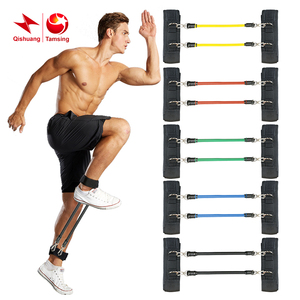 Özel Fitness salonu lateks direnç bantları taşınabilir bacak uyluk ayak bileği kayışı kauçuk tüp bantları egzersiz direnç bantları - Product Image 1